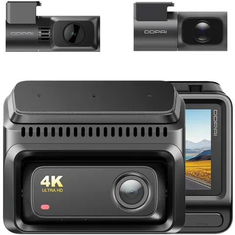 Відеореєстратор DDPAI Dashcam Z60T + камера заднього виду + камера салону