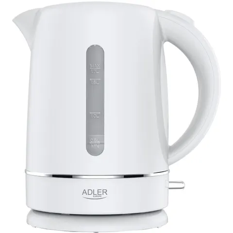 Електрочайник Adler AD 1385 white 2200Вт/ 1.7л/ пластик/ автовимкнення/ білий
