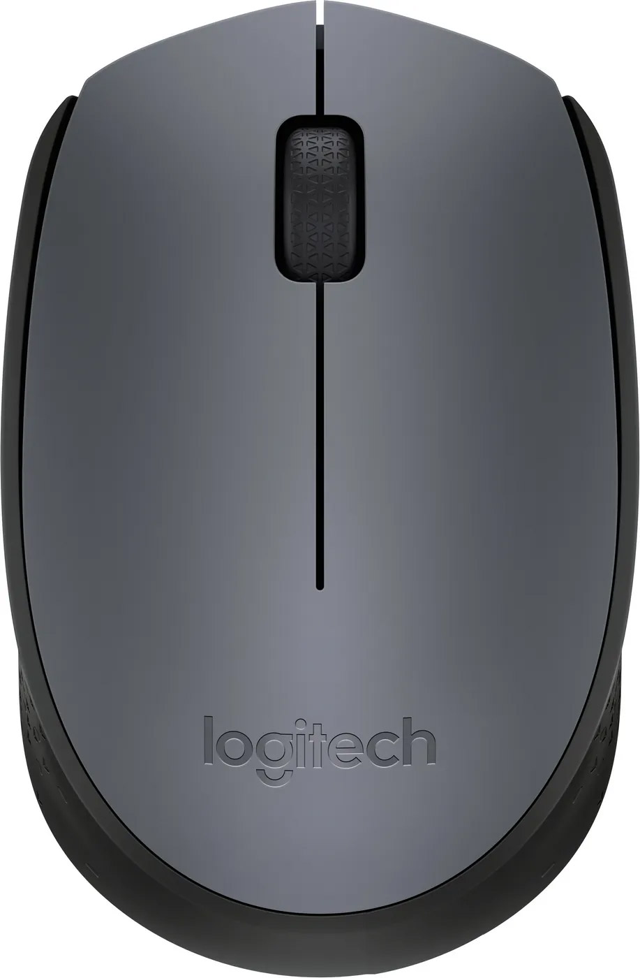 Мишка Logitech M170 бездротова, сіра з чорним