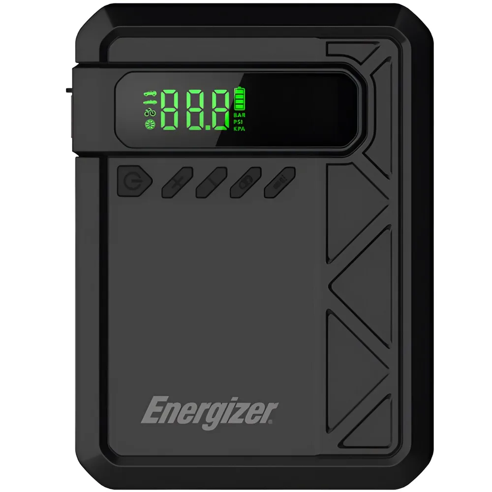 Автомобільний Jump Starter 10000mAh 37W USB-C,USB-A, 160 PSI, ліхтар 2W Energizer