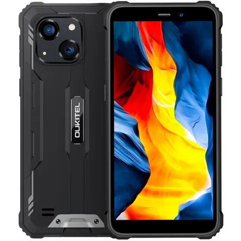 Смартфон Oukitel G2 6"HD+ /4GB/64GB/ T606 / 6300mAh /13+5Мп/ IP69K /NFC Black