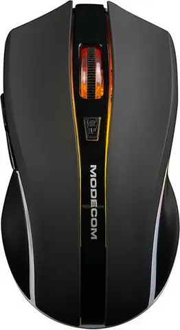 Мишка  Modecom MC-WRM1, бездротова, зарядка, 3кн., 1600dpi, чорна