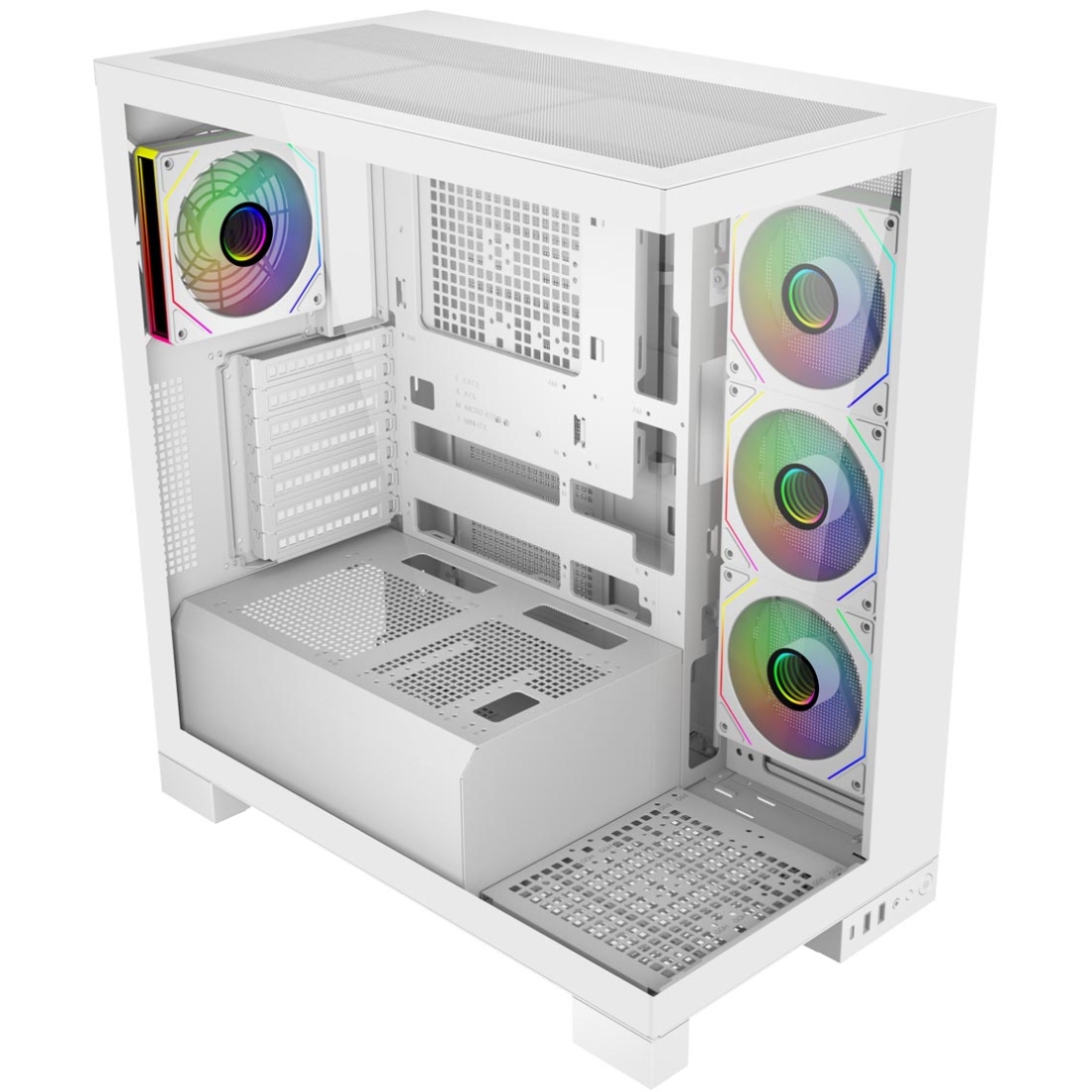Корпус FSP M540-WA без БЖ ATX White