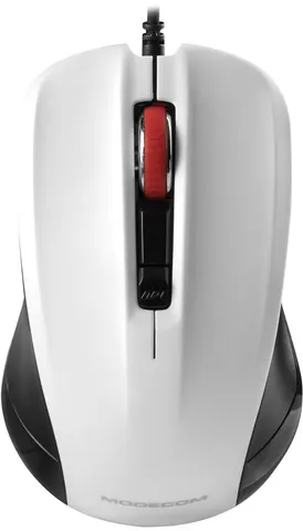 Мишка  Modecom MC-M9.1, 4кн., 1600dpi, чорно-біла