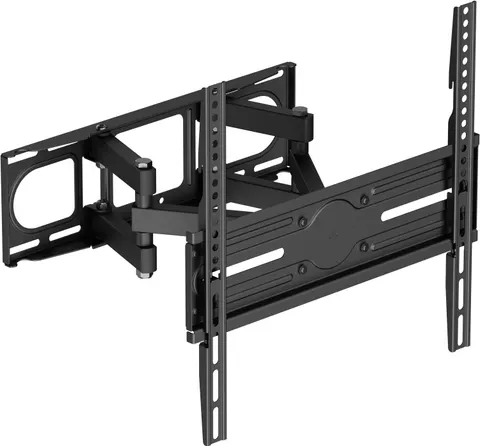 Кронштейн для ТВ AGN AGN70-442P з поворотом/два коліна/32"-70"/40 кг/max.VESA 400x400/Black