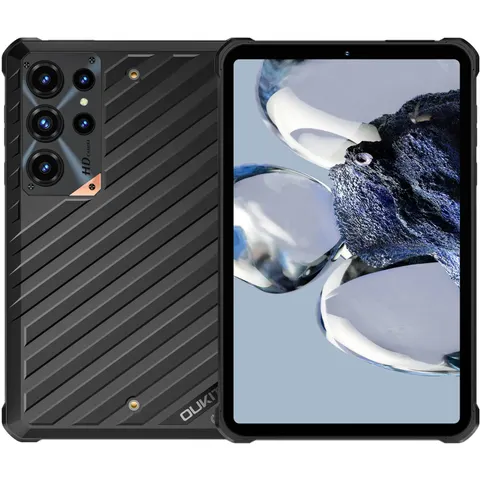 Планшет Oukitel RT 11 5G 8” HD+ / 8GB/128GB / T8100 / 10000mAh / 16+8Мп / IP69K / LTE Black