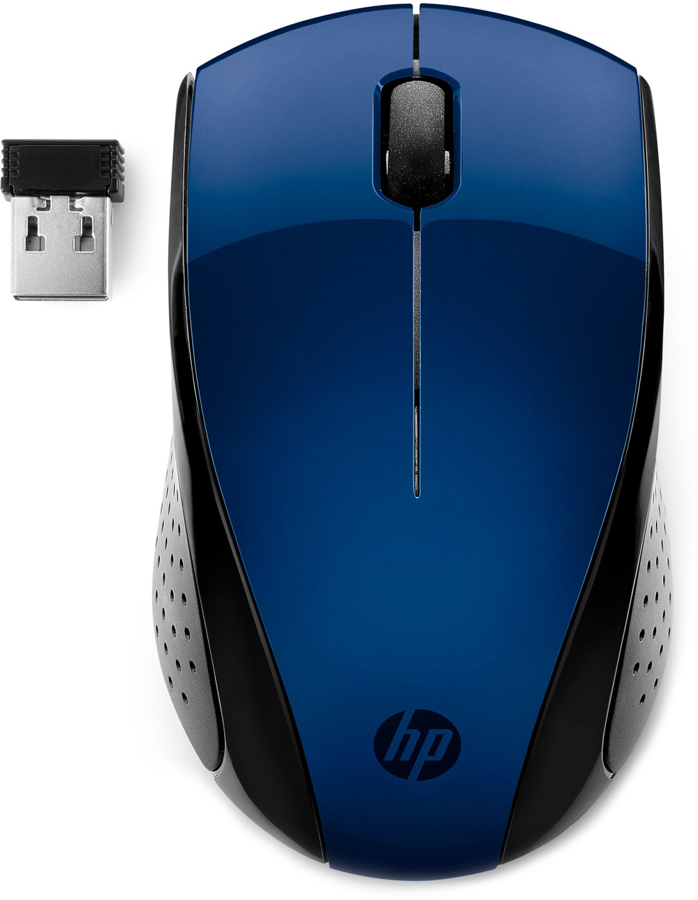 Мишка бездротова HP 220, 3 кн., 1600 dpi, синя