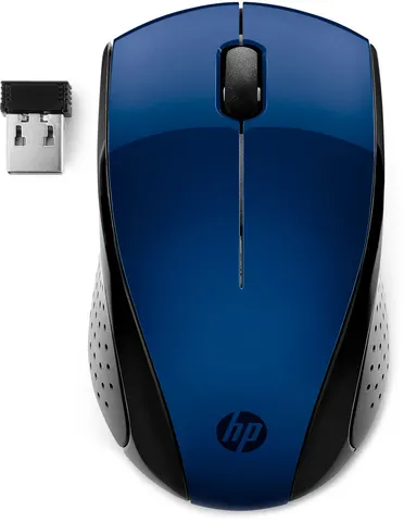 Мишка бездротова HP 220, 3 кн., 1600 dpi, синя