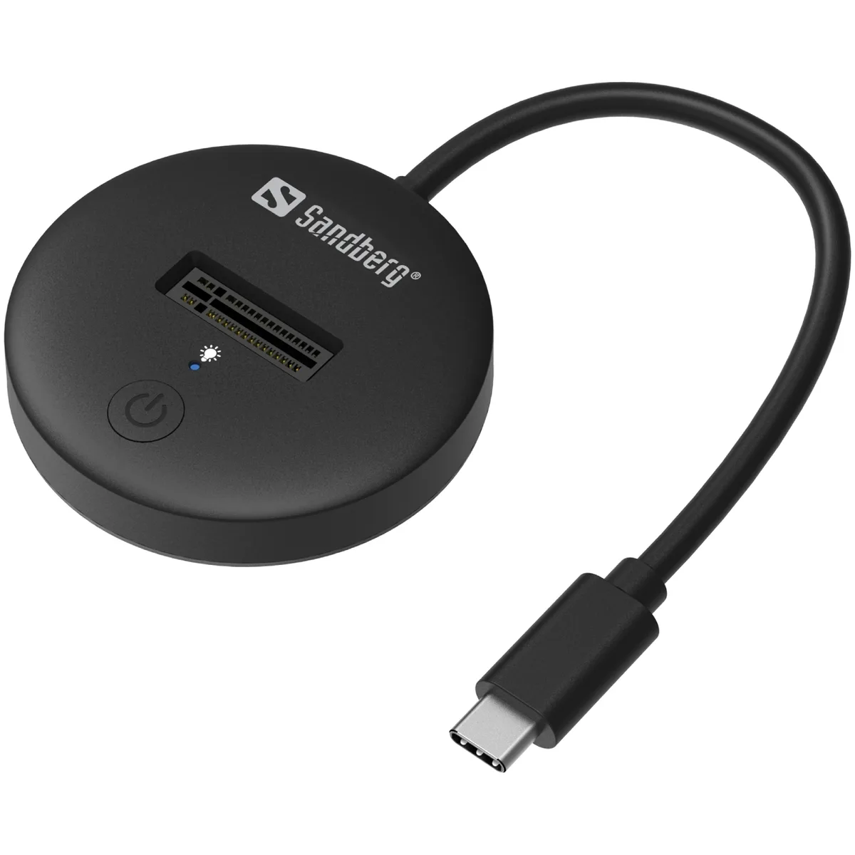 Док-станція USB3.2 Type-C --> SSD M.2, NVMe, M Key Sandberg