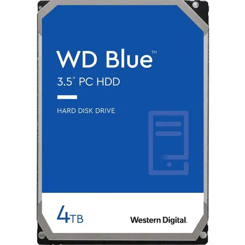 HDD 4TB, 5400rpm, WD Blue, 256M, SATA III (WD40EZZX)