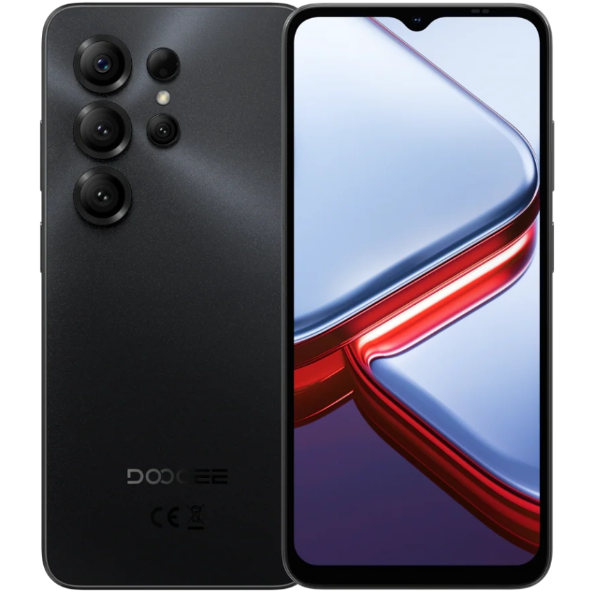 Смартфон Doogee Note 56X Pro 6.56" HD+ 90Hz 4/128GB /T7225/ 6150mAh /13+8Мп/ Black