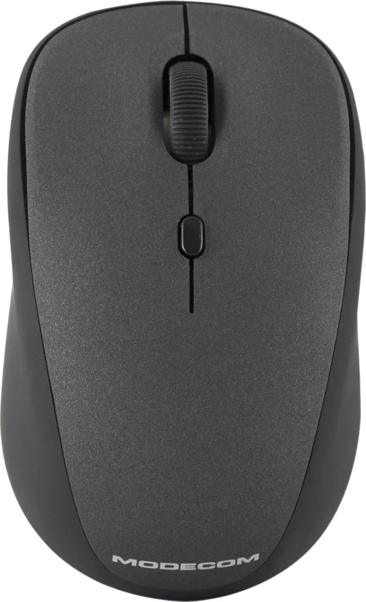 Мишка Modecom MC-WM6, бездротова, 3кн., 1600dpi, нано ресівер, чорна