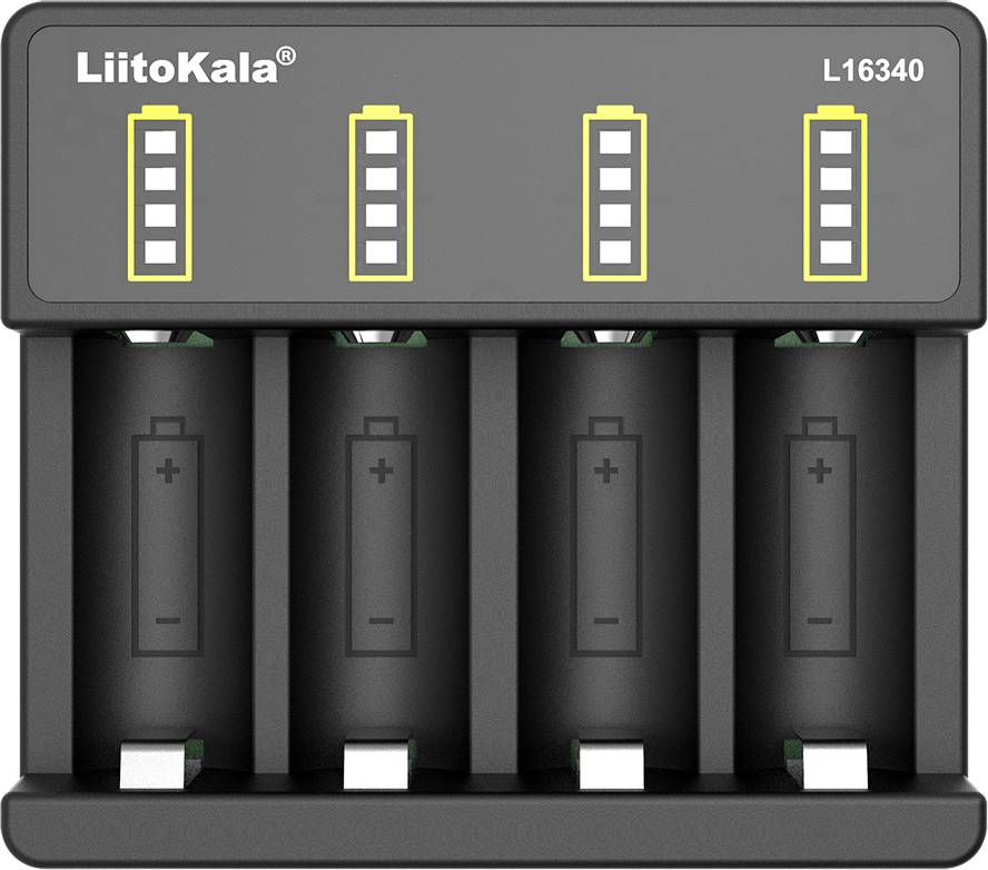 Зарядний пристрій LiitoKala Lii-L16340, 4x16340 Lion