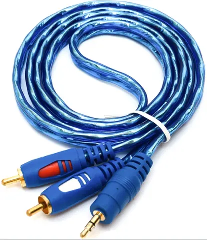 Кабель AUX Audio TRS - RCAx2 M/M 1.5м Premium