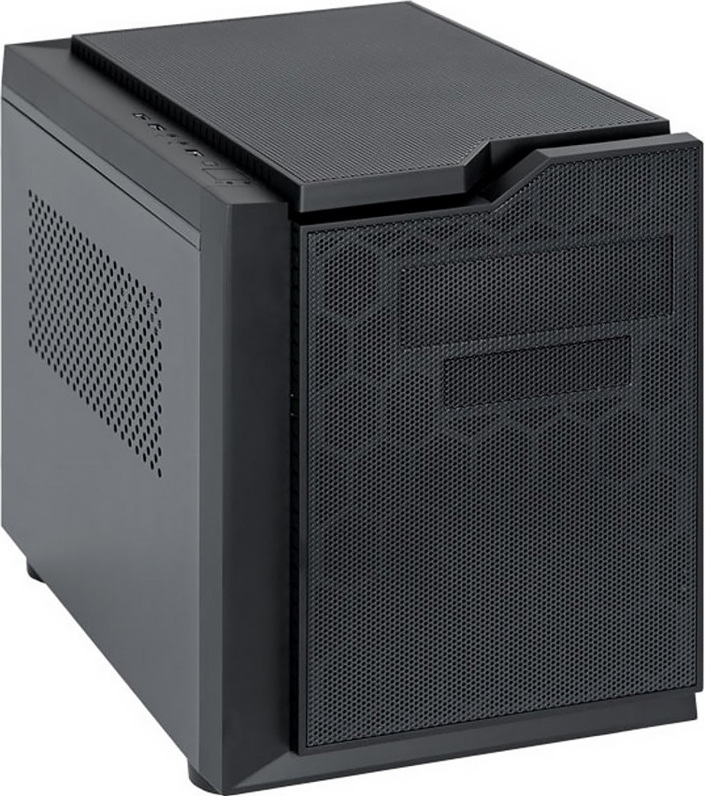 Корпус Chieftec GAMING CUBE CI-01B-OP mATX, без БЖ, Black