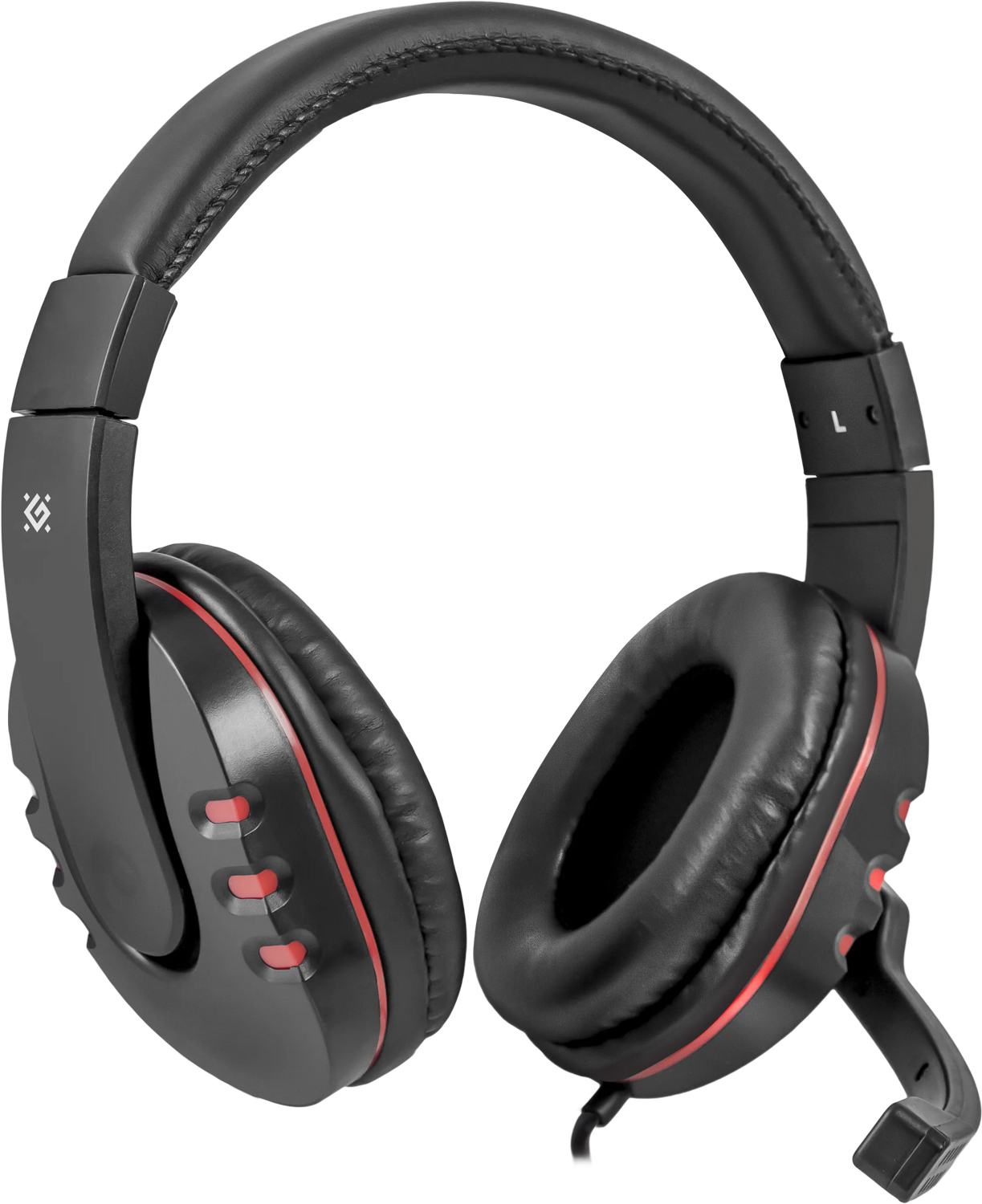 Гарнітура Defender Warhead G-160, 2х3,5мм, Black