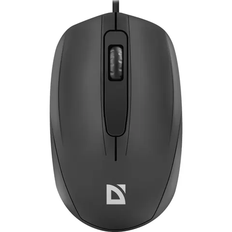 Мишка Defender Alpha MB-507, 3кн.,1000dpi, безшумна чорна