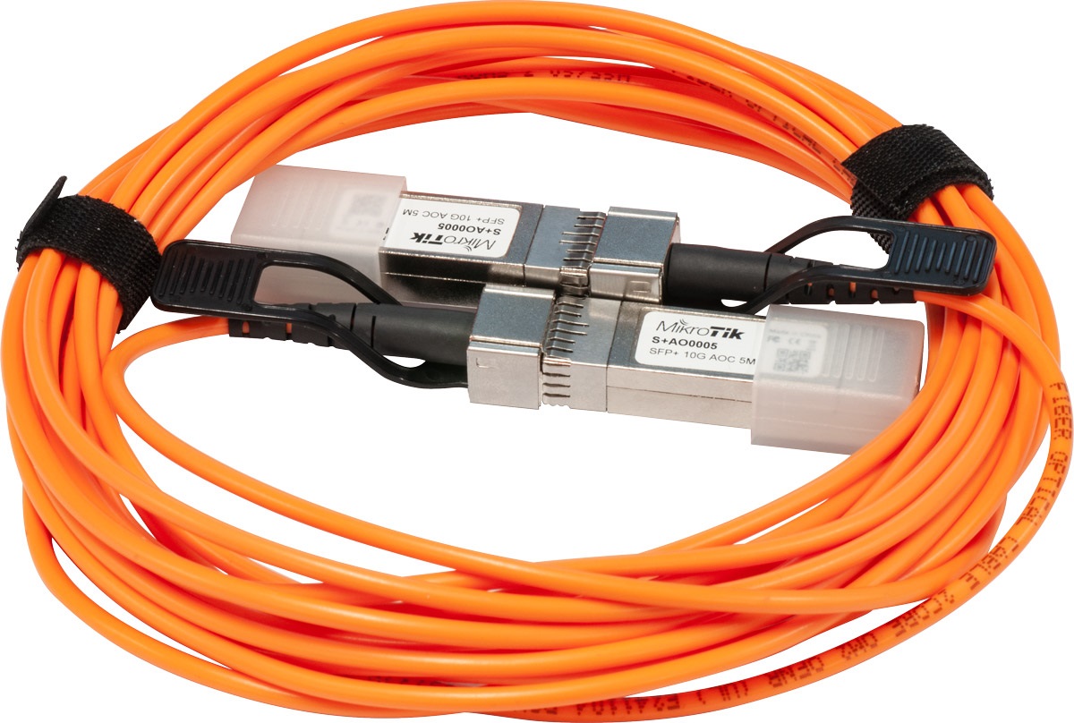Кабель Mikrotik S+AO0005, SFP+ Active Optics direct attach cable, 5m