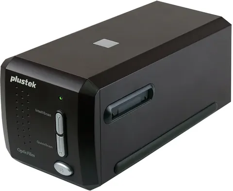 Сканер Plustek OpticFilm 8300i SE (7200dpi 48bit LED швидк. 20 сек. плівк.слайд-сканер чорний)