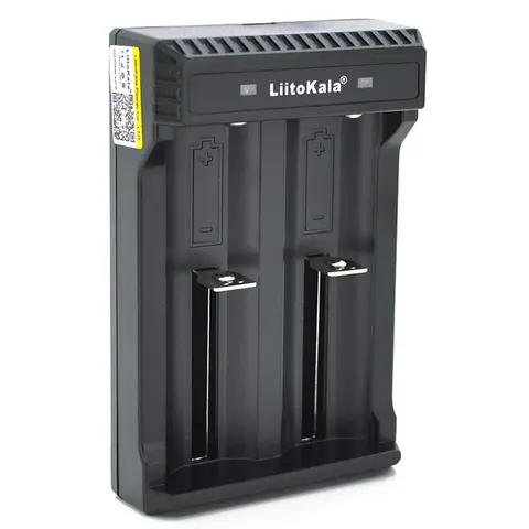 Зарядний пристрій LiitoKala Lii-L2, для 1-2 елементів 10440-26650 Li-ion від micro usb