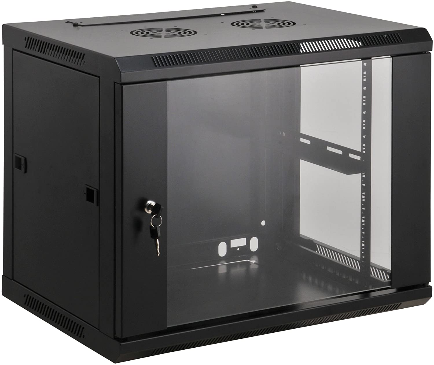 Шафа настінна 19", 6Ux570x450, (Ш*Г), розібрана, чорна