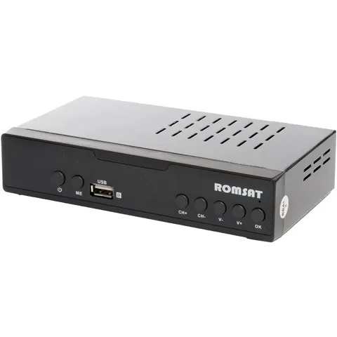 TV Тюнер Romsat T7070HD, DVB-T2, пульт ДУ