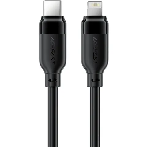 Кабель USB 2.0 Type-C M-Lightning M, 2.0м, чорний, TPU C16-05 Acefast