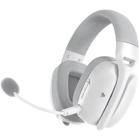 Ігрова гарнітура Attack Shark L80PRO Wireless, 2.4GHz/Bluetooth/3.5mm White