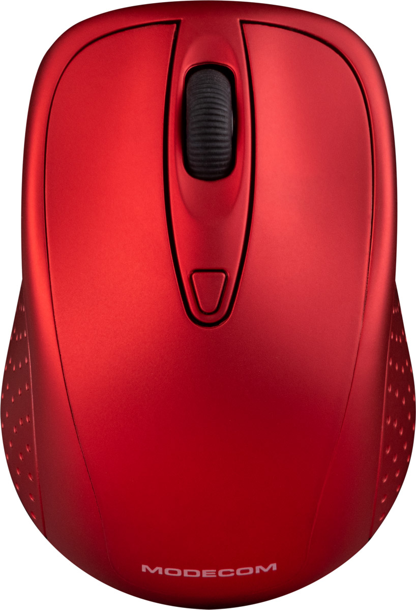 Мишка Modecom MC-WM4.1, бездротова, 3кн., 1600dpi, нано ресівер, червона