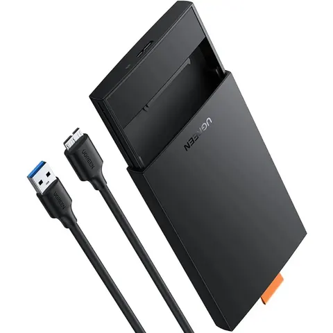 Зовнішня кишеня Ugreen CM237 USB 3.0 2.5Inch Hard Drive Box Чорна
