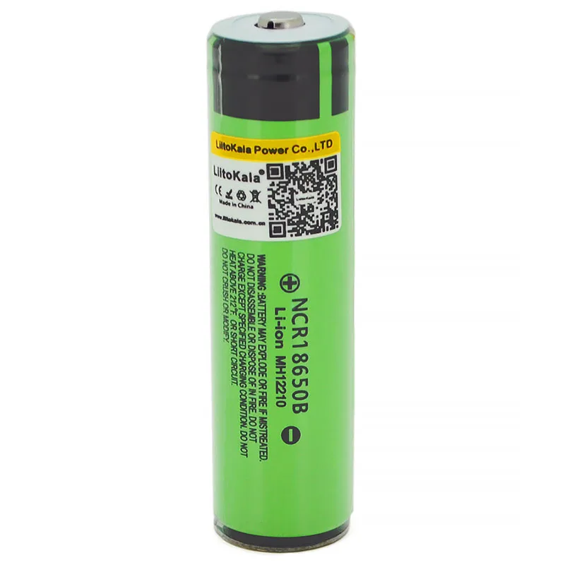 Акумулятор 18650 LiitoKala, 34B-PCB,3400mAh, 3.7V li-ion battery, 1 pcs, з контролером розряду