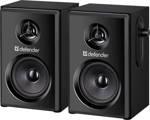 Акустична система 2.0 Defender SPK-270 10Вт, чорна, дерево, USB