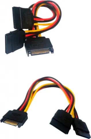 Кабель живлення Serial ATA Male - 2xSATA Female