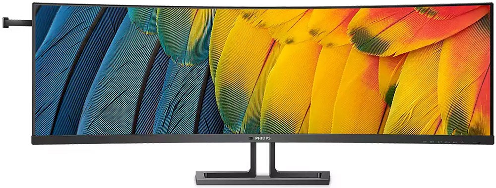 TFT 44,5" Philips 45B1U6900C, Dual QHD, VA, вигн., 2xHDMI, DP, USB-C, RJ-45, USB-hub, HAS, кол