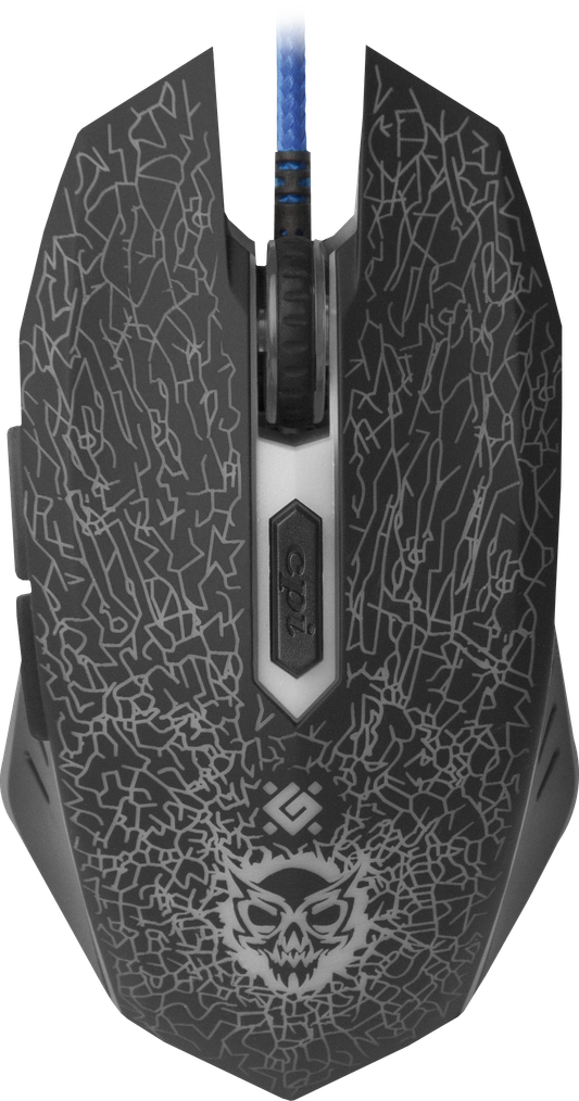 Мишка Defender Shock GM-110L, 6кн., 3200dpi, (+килимок) підсвітка