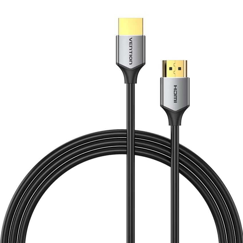 Кабель HDMI M - M, 1.0 м, V2.0, 4K 60Гц PVC сірий Vention