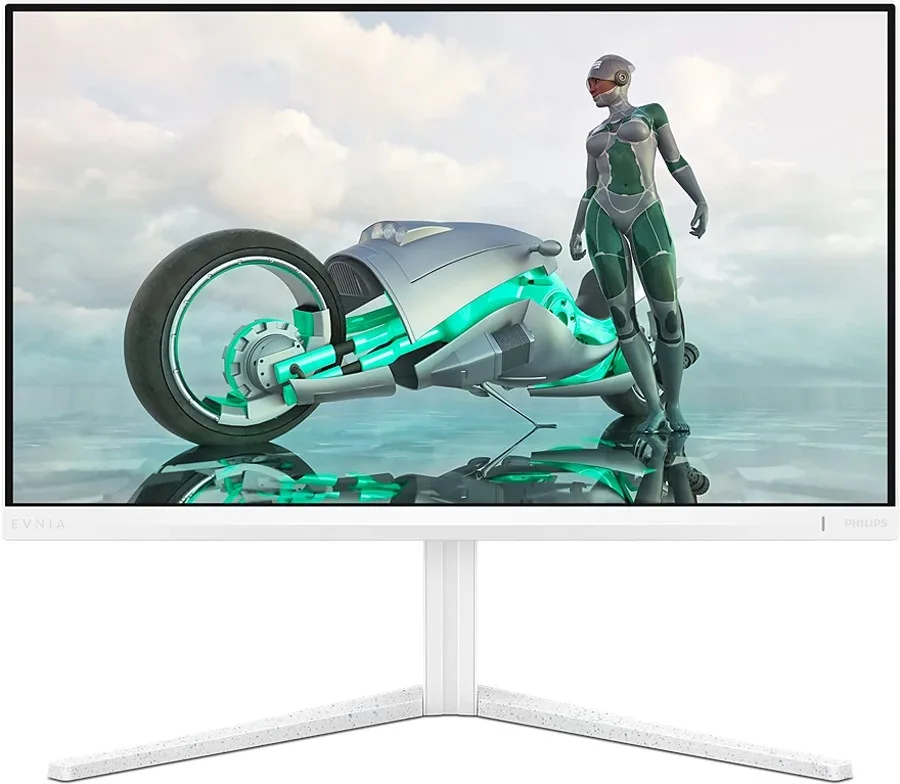 TFT 23.8" Philips 24M2N3201A, IPS, 180Hz, 0,5ms, 2xHDMI, DP, HAS, Pivot, колонки, білий