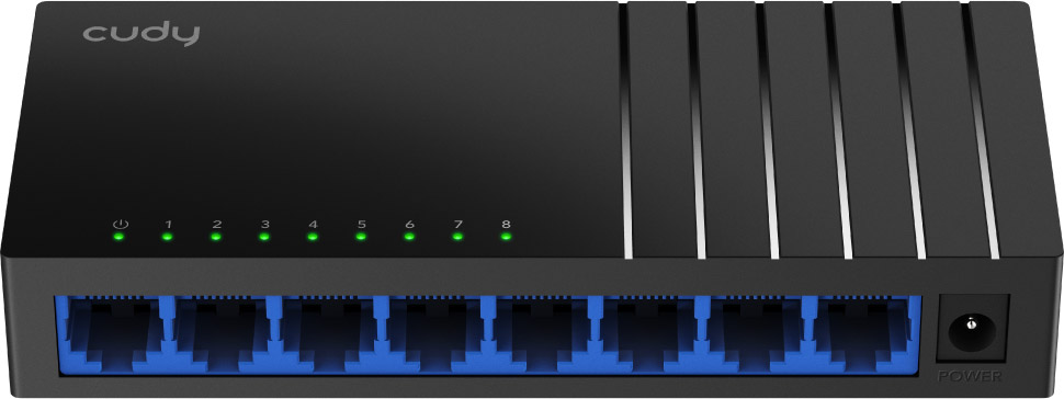 Комутатор Cudy GS108D, 8 портовий Gigabit Desktop Switch