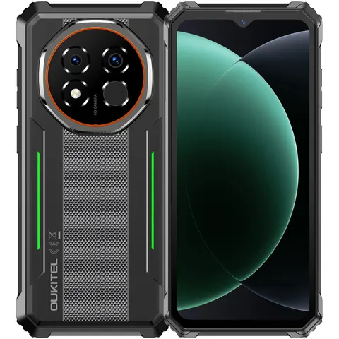 Смартфон Oukitel G6 6.52"HD /8GB/256GB/ T615 /10600mAh /64+8Мп/ IP69K /NFC Green