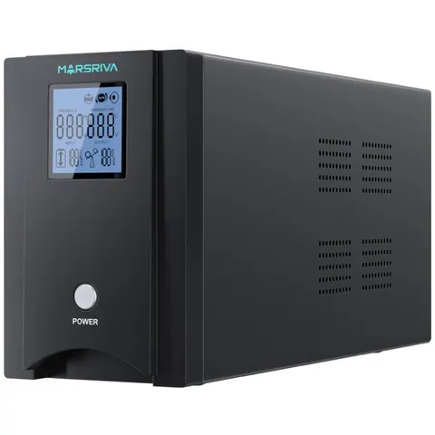 ДБЖ Marsriva MR-UF2000P-H, 2000ВА/1450Вт, чиста синусоїда змінного струму, функ. підкл дод. АКБ, 24B