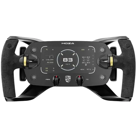 Кермо MOZA Racing Porsche Mission R, 32см, 12кн., дисплей 5,4" OLED  RGB
