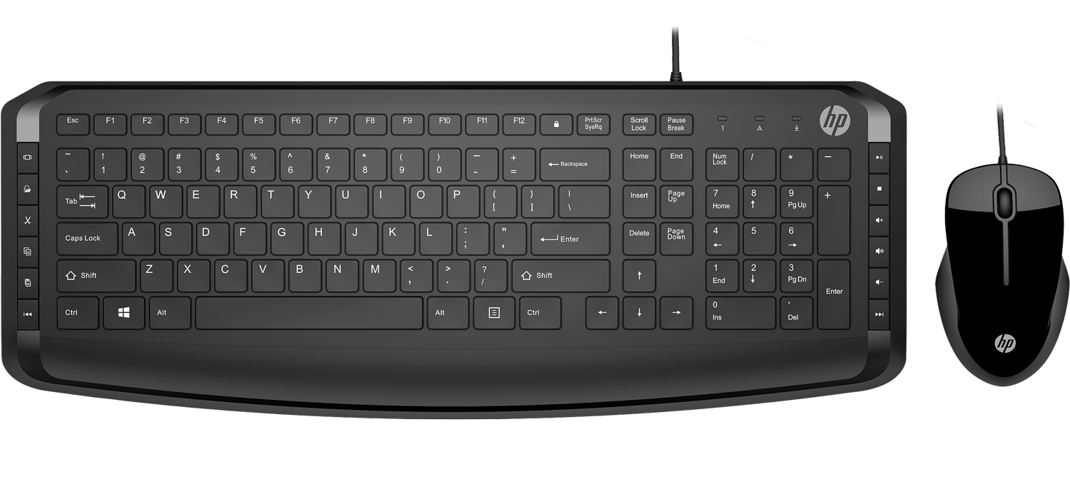 Комплект дротовий HP Pavilion Keyboard and Mouse 200, чорний