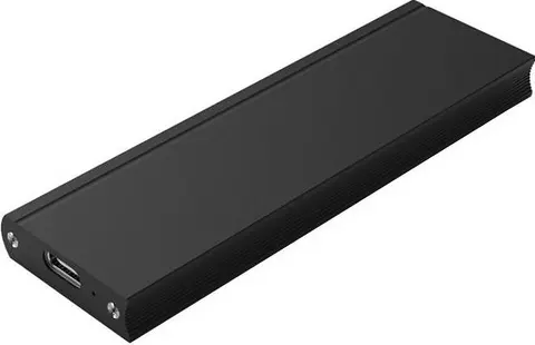 Зовнішня кишеня до M.2 на Type-C USB 3.1 (F) Gen2, 10 Gb/s, 2TB, B key NGFF Black