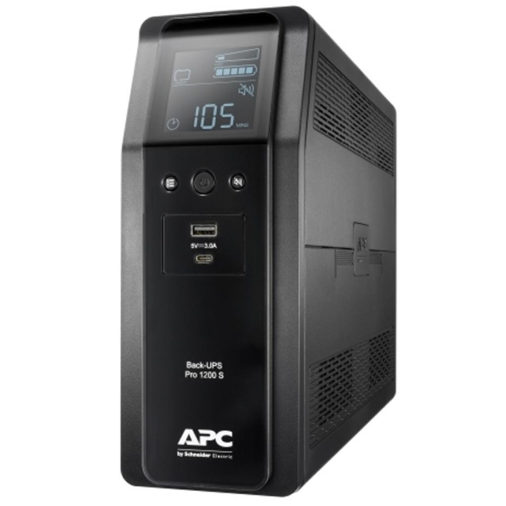 ДБЖ APC Back UPS Pro S 1200VA/720W, LCD, USB, 6+2 C13, (BR1200SI)
