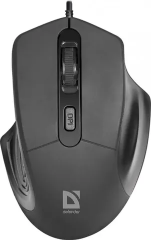 Мишка Defender Datum MB-347, 4кн., 1600dpi, чорна