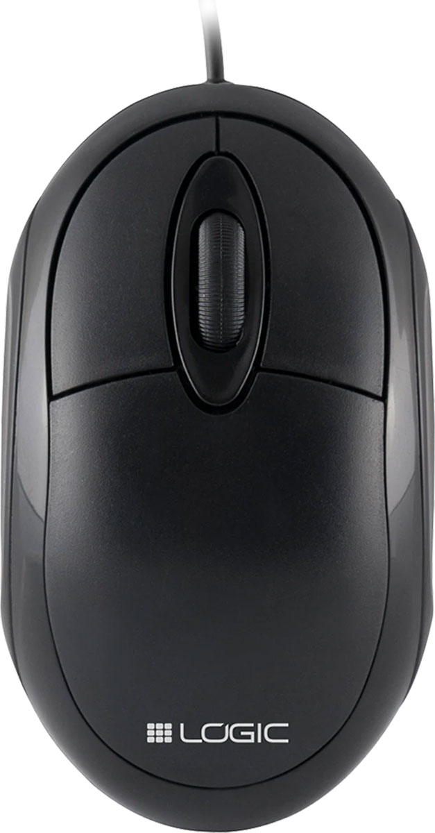 Мишка LogicConcept LM-11, 3 кн., 1000dpi, чорна