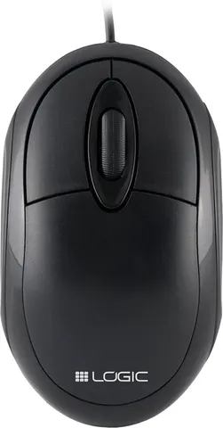 Мишка  LogicConcept LM-11, 3 кн., 1000dpi, чорна