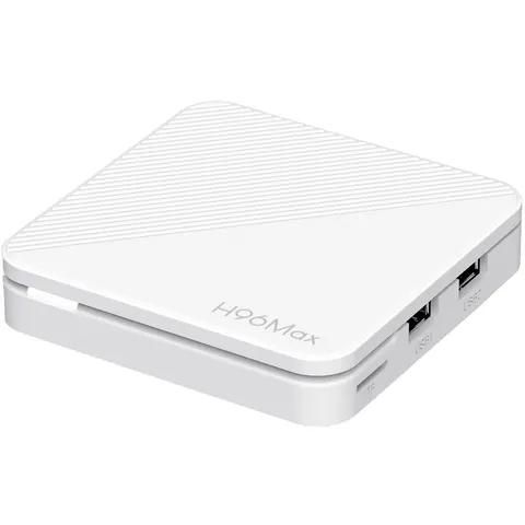 TV Медіаплеєр H96 MAX H313 2/16Gb/ Allwinner H313/ Android 14/ WiFi 2.4G+5G/LAN:100M