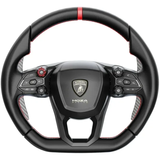 Кермо MOZA Racing Lamborghini Revuelto for PC, 34см, 26кн., RGB