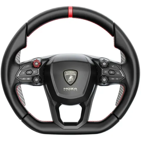 Кермо MOZA Racing Lamborghini Revuelto for PC, 34см, 26кн., RGB